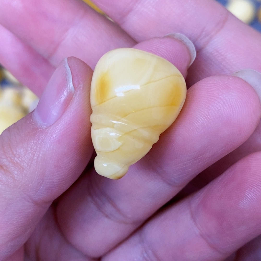 琥珀珠宝奇石未镶嵌尺寸18.5 mm