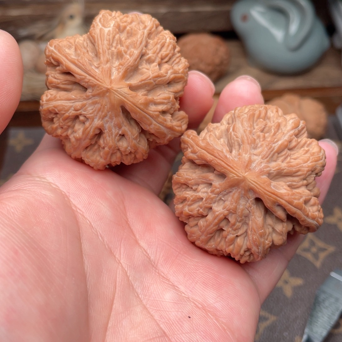 文玩核桃把件G8号46粗筋