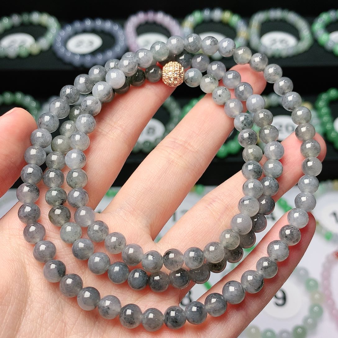 翡翠手链未镶嵌翡翠