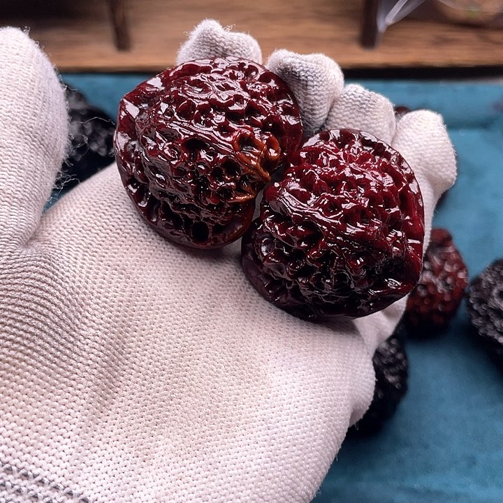 文玩核桃把件福利宫灯