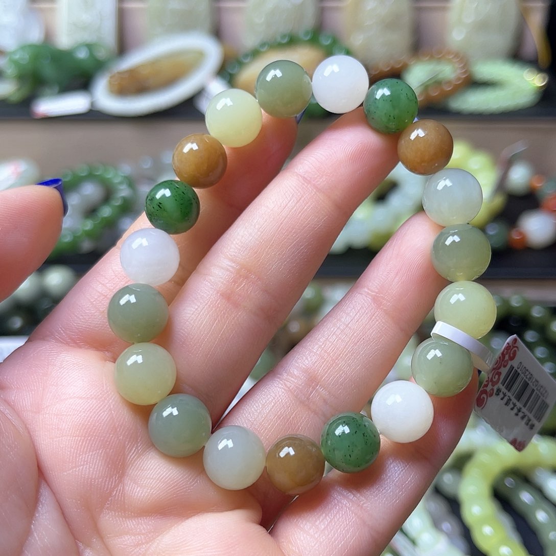 和田玉手链未镶嵌