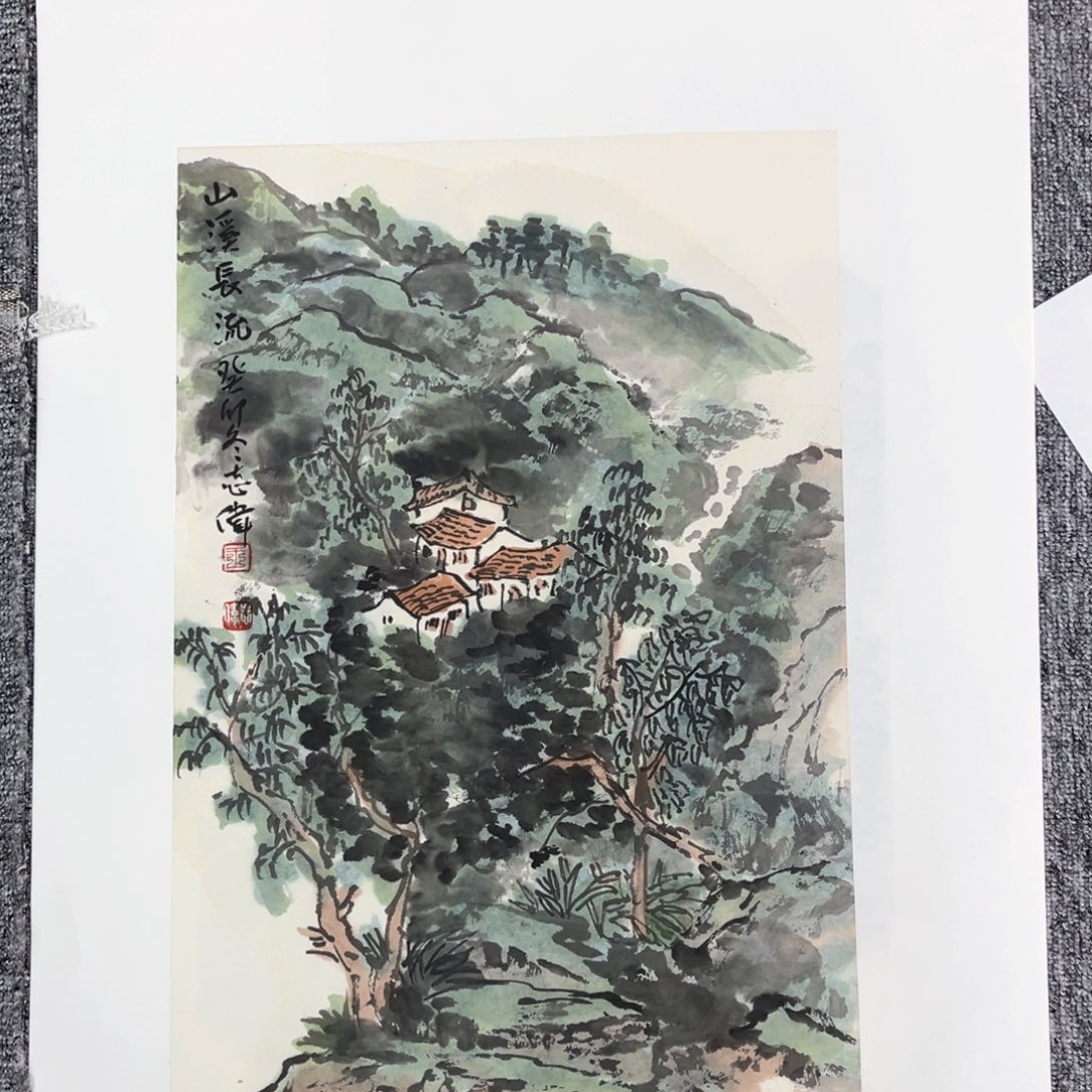 国画绘画王老师作品50.33