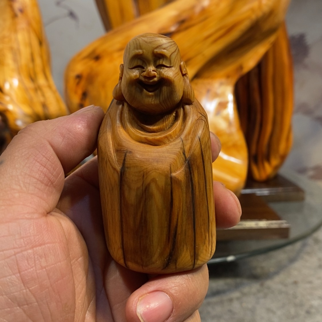 【闪购商品】柏木（崖柏）根雕木雕工艺品摆件家居满十送一手把件