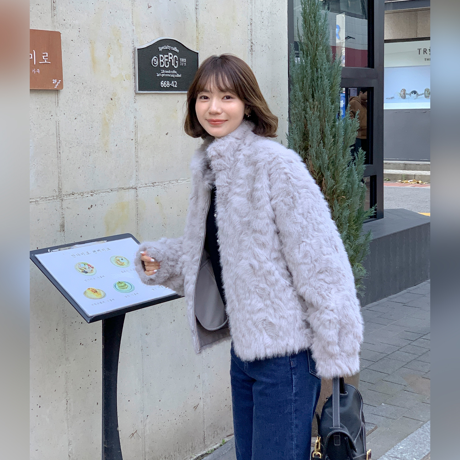 【C位千金】FS512W054立领短款外套