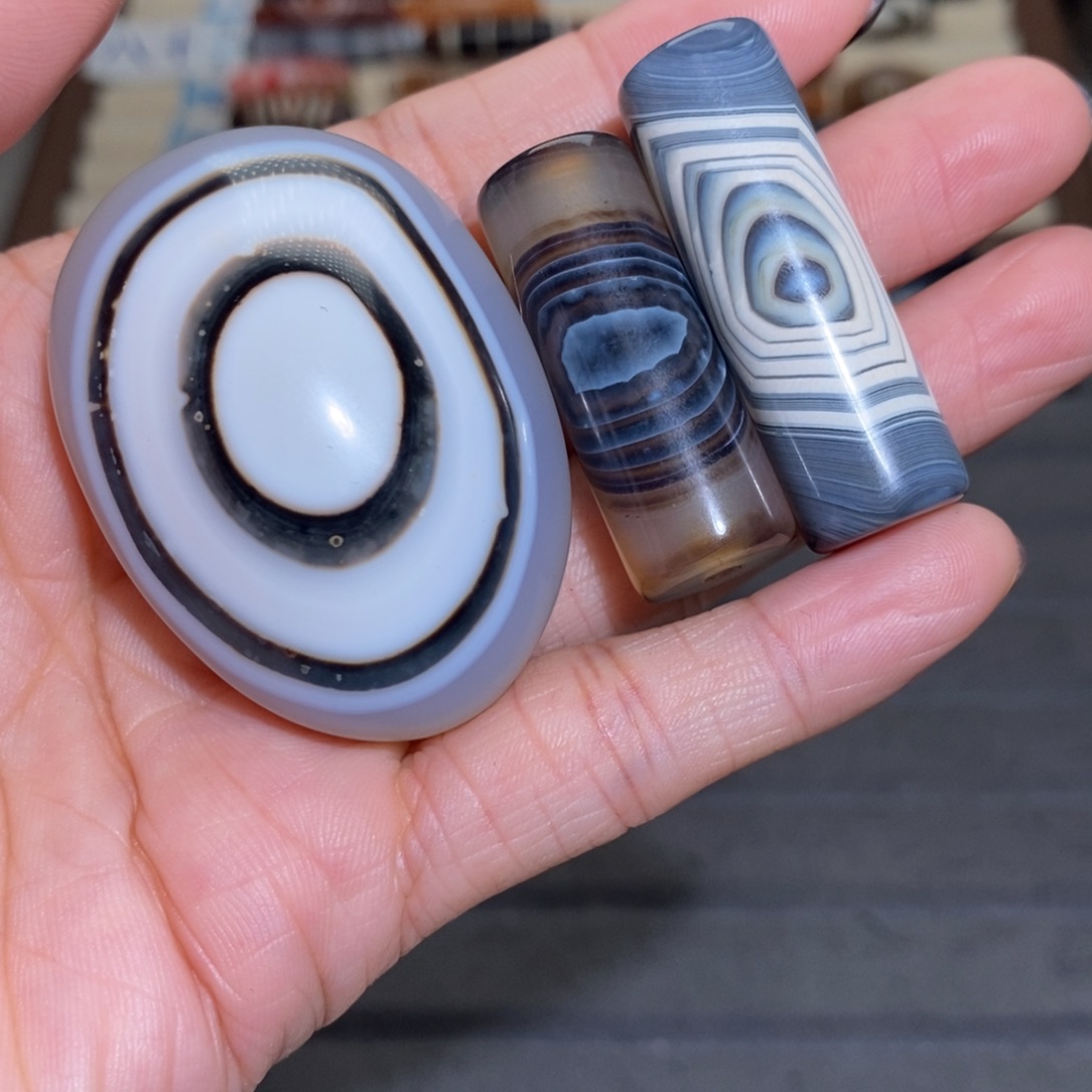 有***️玛瑙/玉髓合金手链