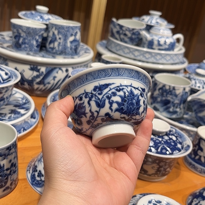 莲托杂宝狮子杯杯杯