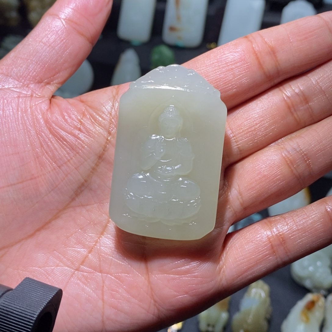 和田玉挂件未镶嵌