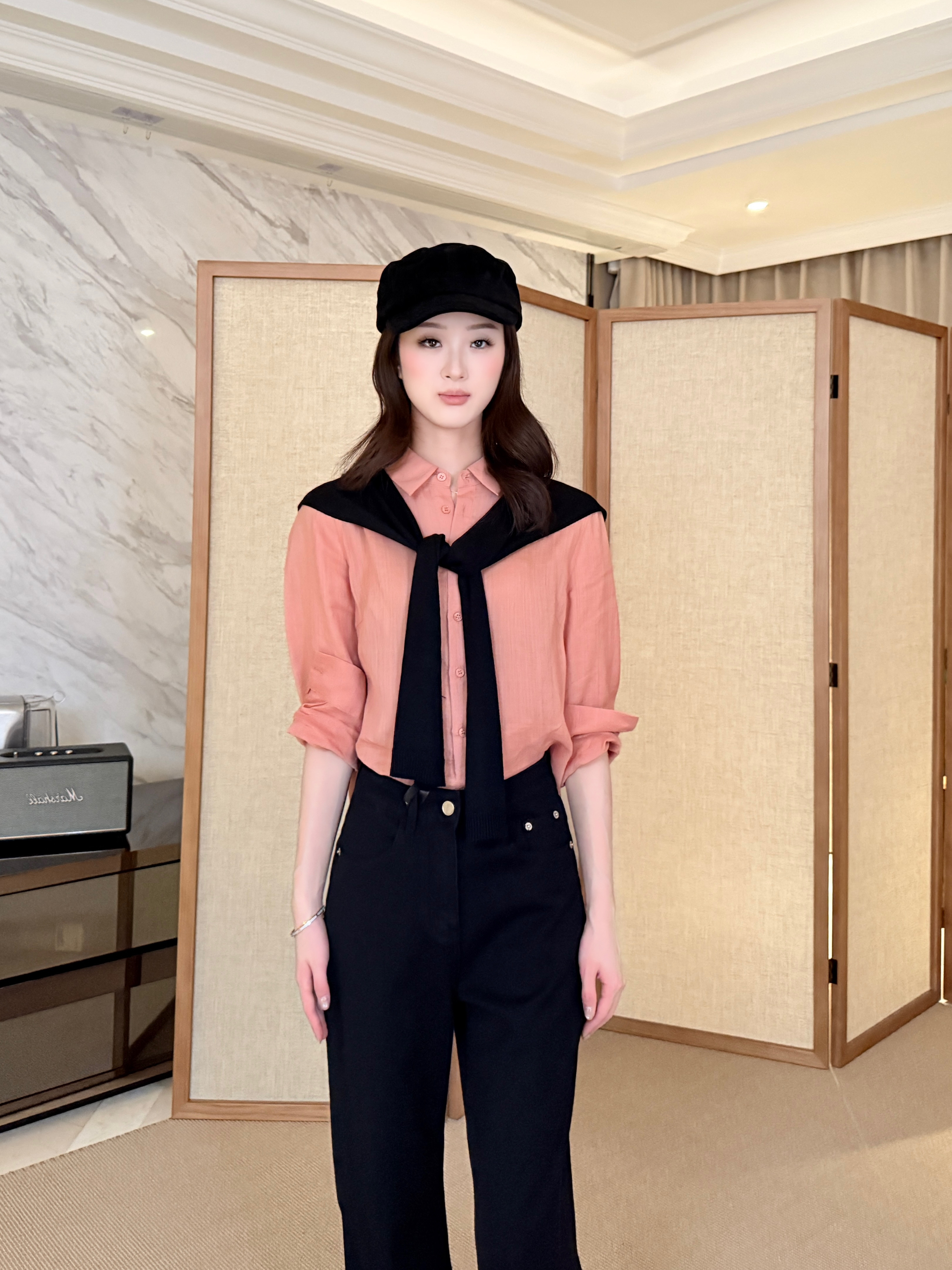 【CORIN YI】定纺加密细支苎麻&显瘦精致经典衬衫