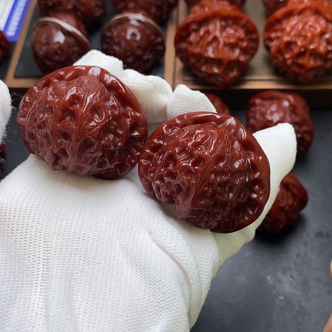 文玩核桃吊坠夜*夜宫灯