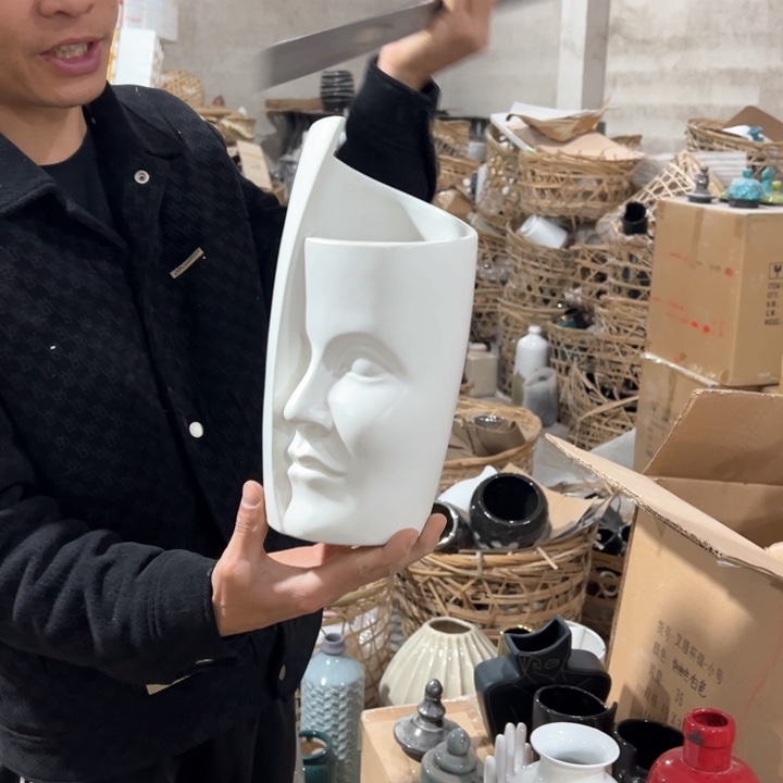 摆件高度29厘米口径12厘米微瑕捡漏