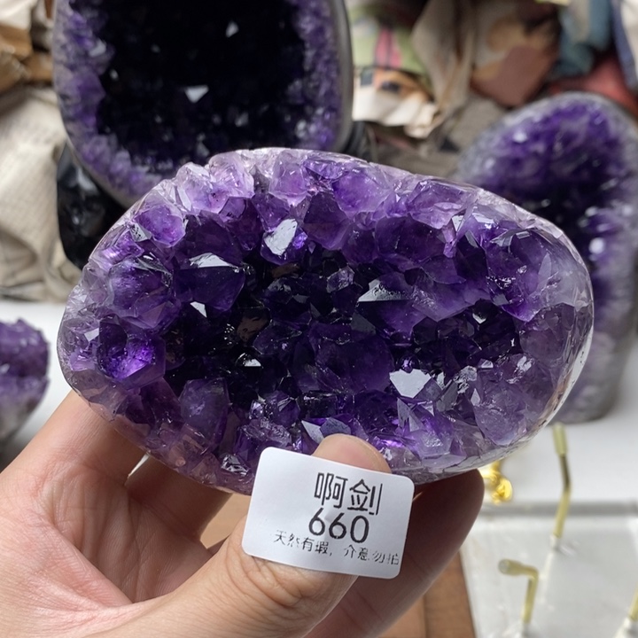 ****未镶嵌大型摆件（非配饰）紫晶