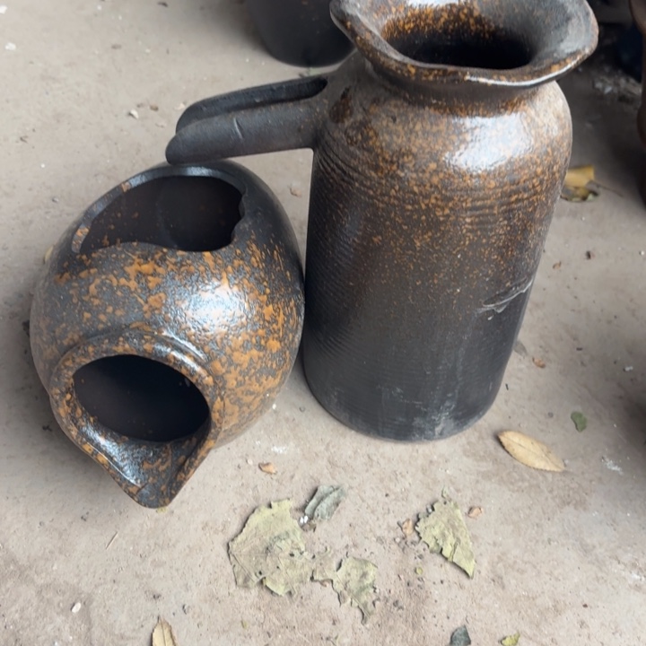 粗陶口径13/27，10/23/15进水口1.6厘米微瑕