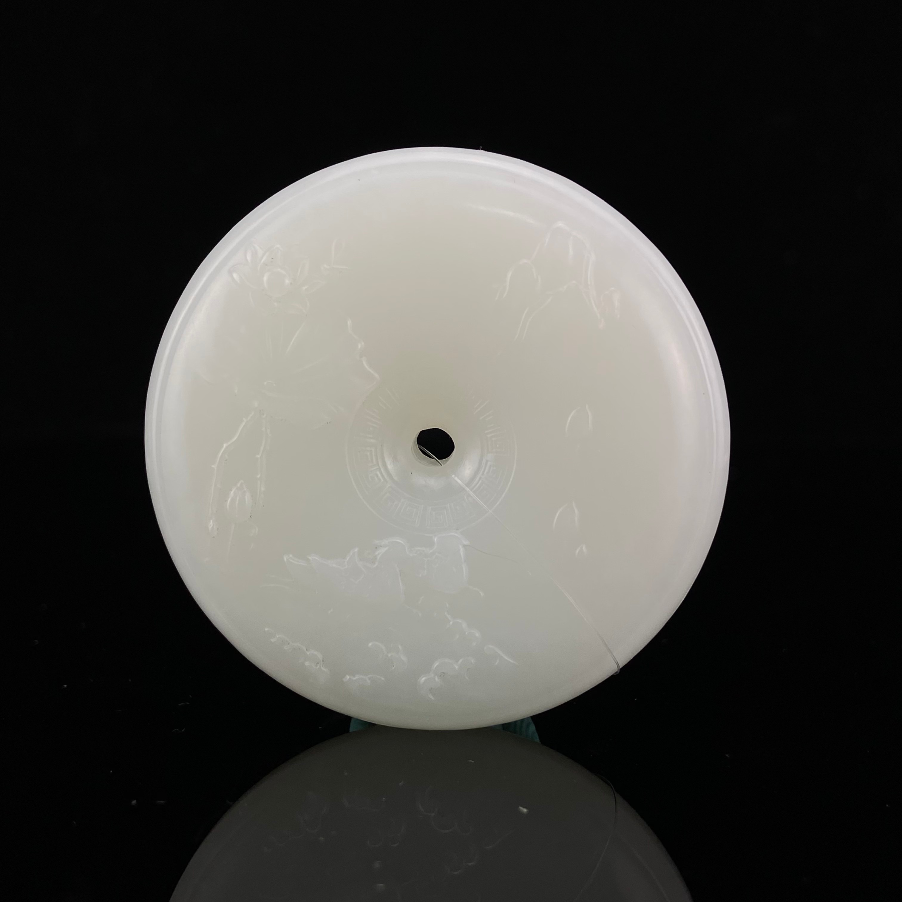  和田玉 春江水暖鸭先知 /朵云轩 WGW2017FY