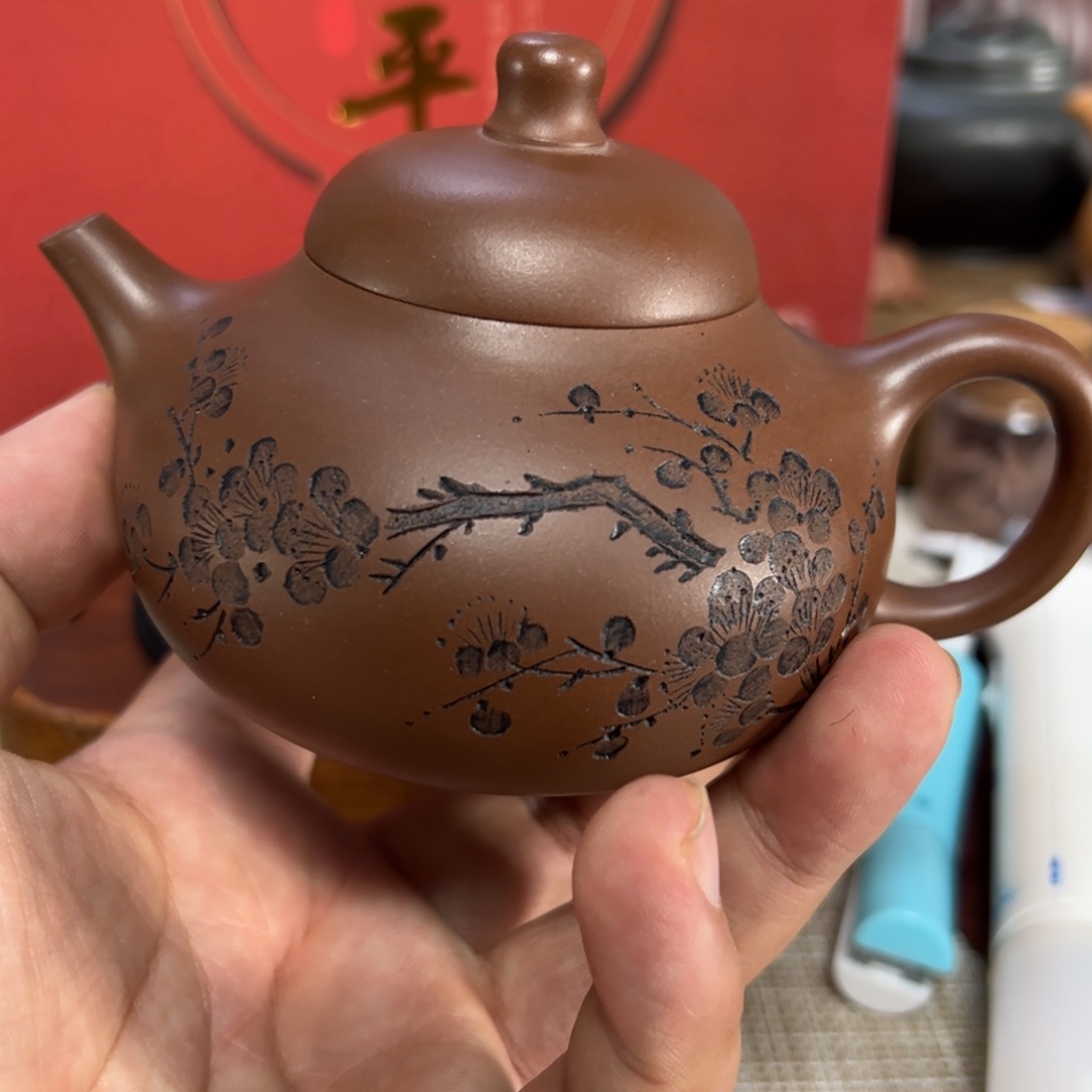 紫砂茶壶释**！全手制作