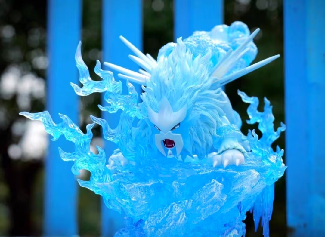 复刻精灵宝可梦 瓜瓜 炎帝 原色 雪色手办雕像模型