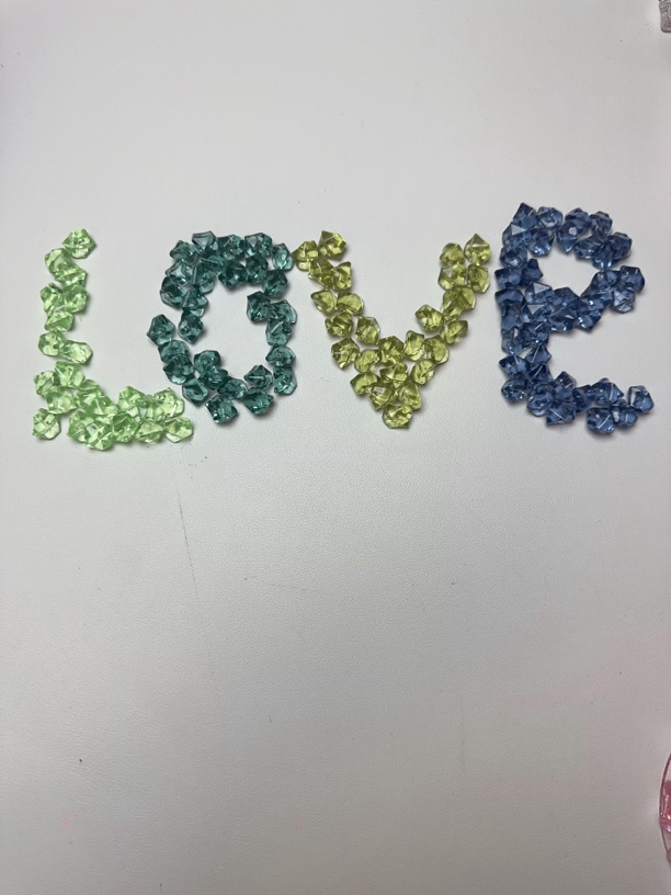 【4选2】夜光细闪碎冰11×14树脂diy摆件