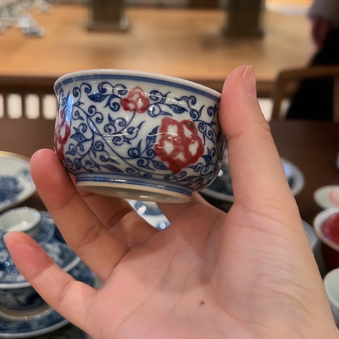 微瑕臻玉古坊釉里红