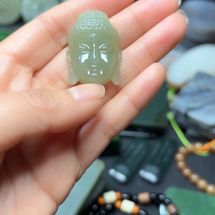 和田玉珠宝半成品未镶嵌