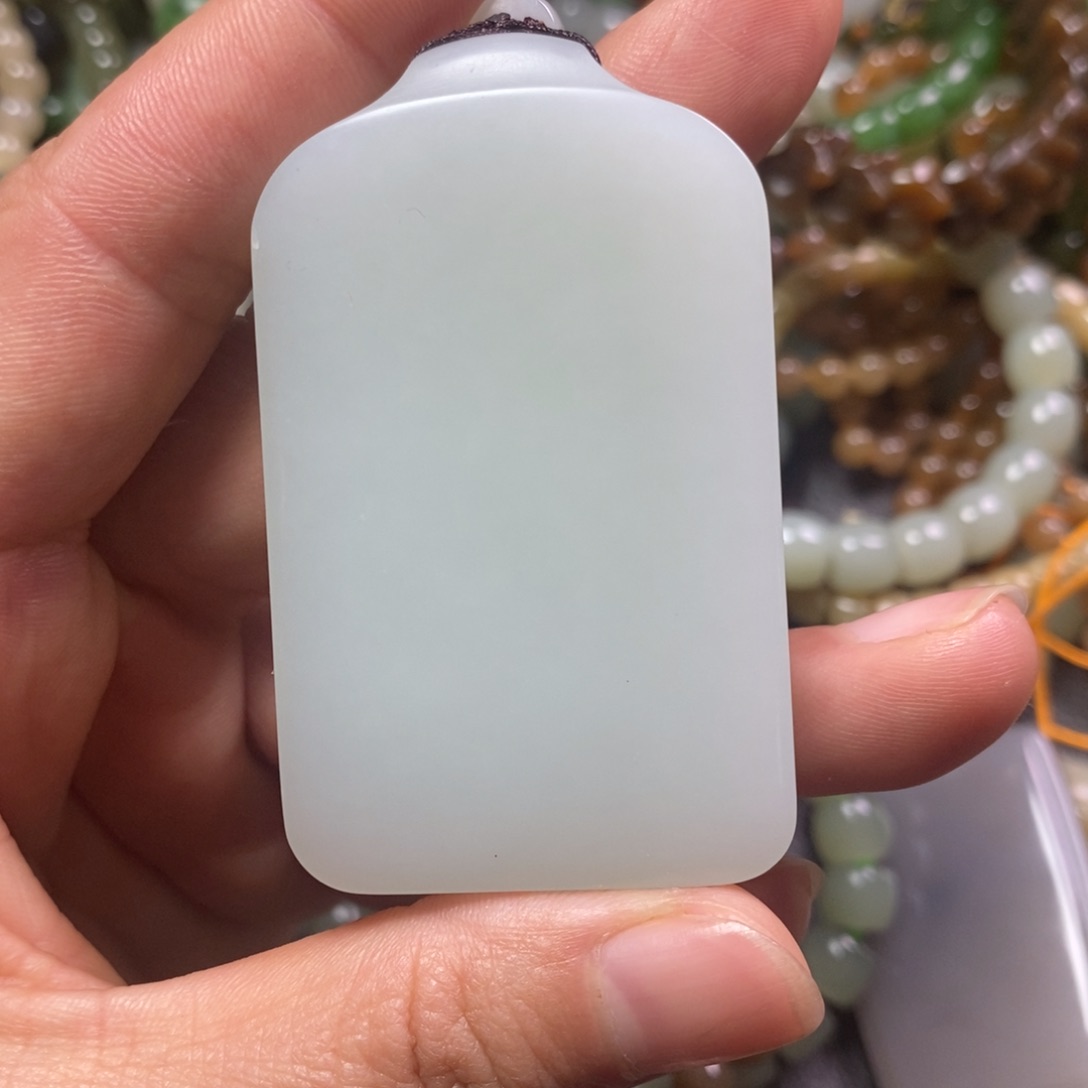 和田玉手链未镶嵌d*f