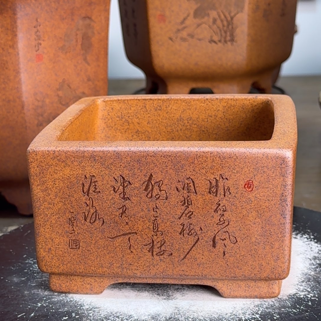 葫***君花盆紫砂紫砂花盆