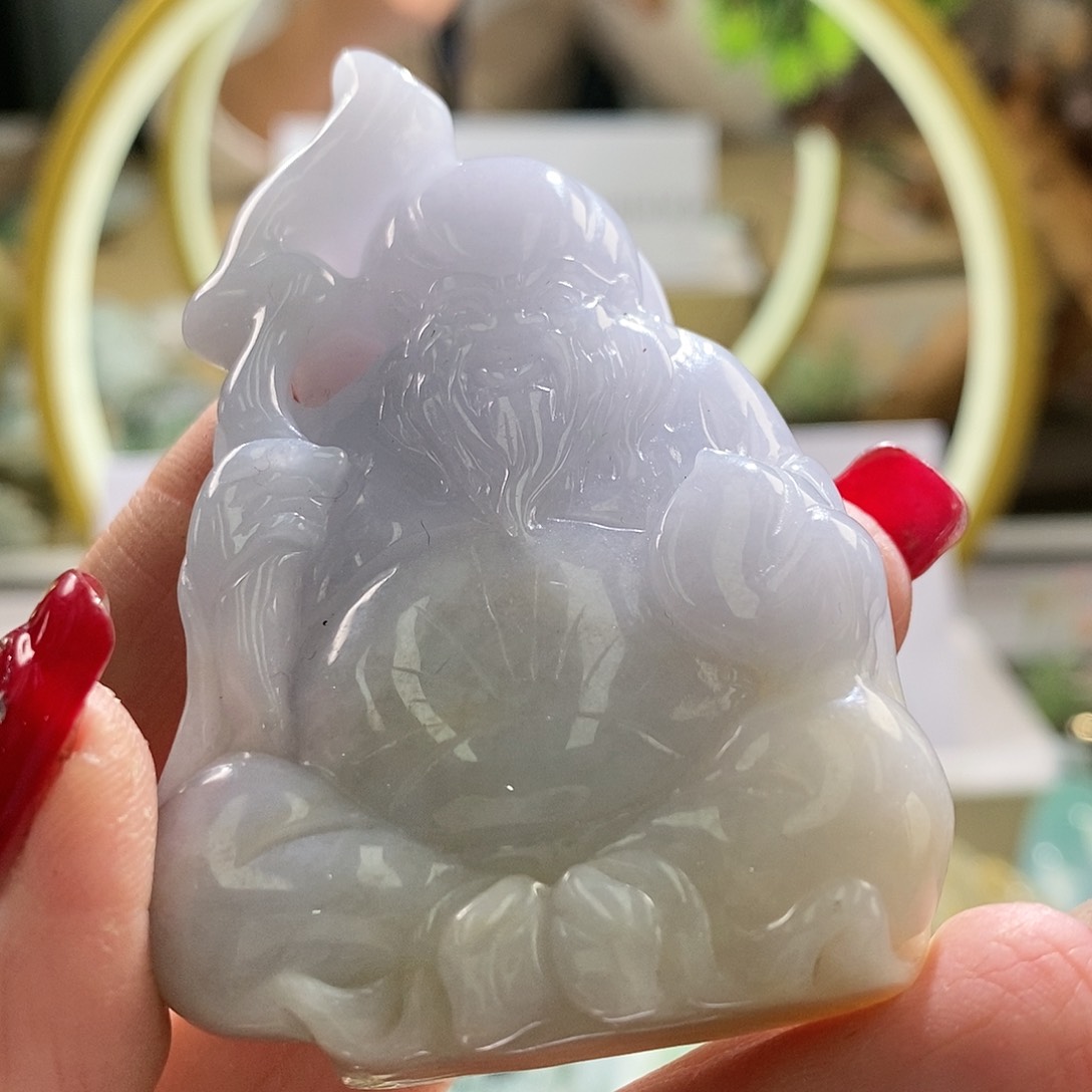 【闪购商品】翡翠颈饰未镶嵌寿星