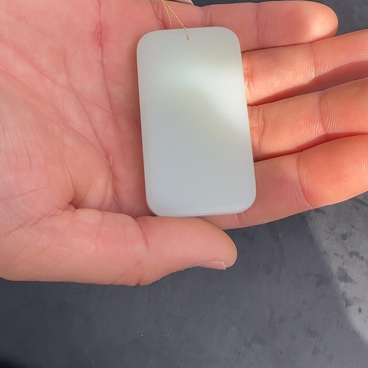 【闪购商品】和田玉手串未镶嵌白玉无事牌