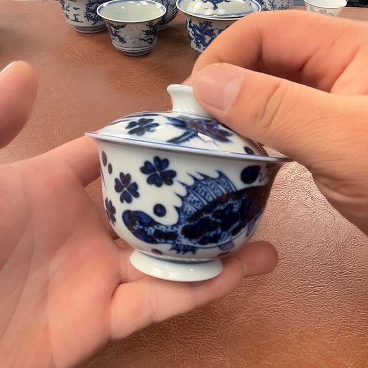 摆件陶瓷景德镇瓷器手工手绘