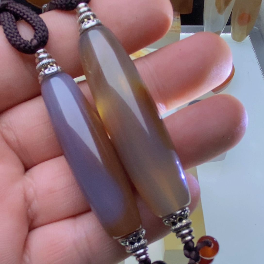 【闪购商品】未镶嵌颈饰玛瑙/玉髓平*