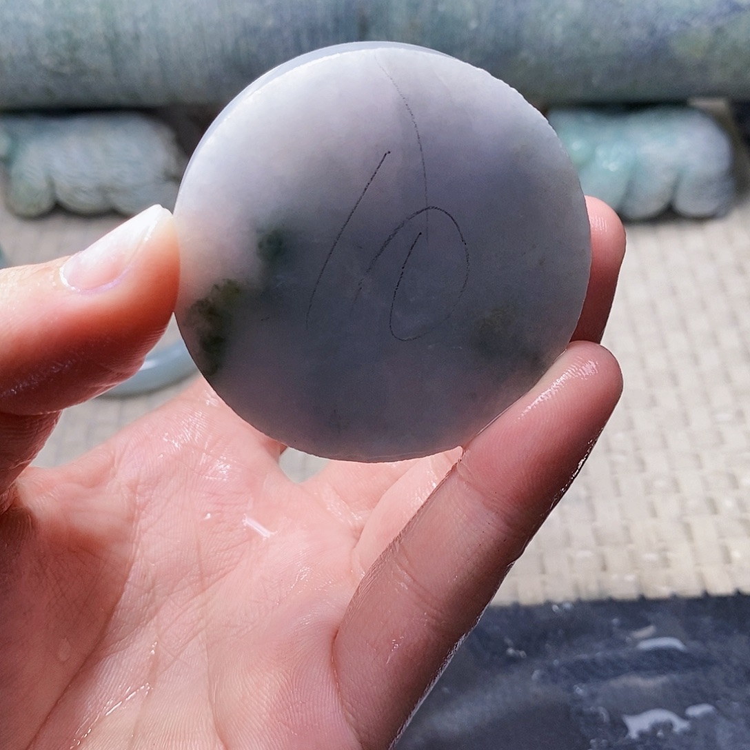 翡翠未镶嵌颈饰588