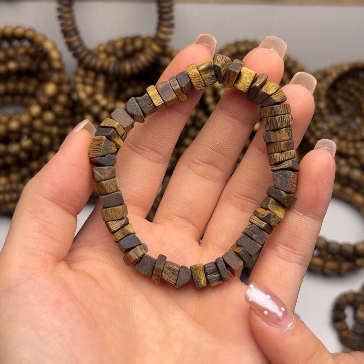 沉香沉香碎屑种植奇楠沉水浮 碎银子6克