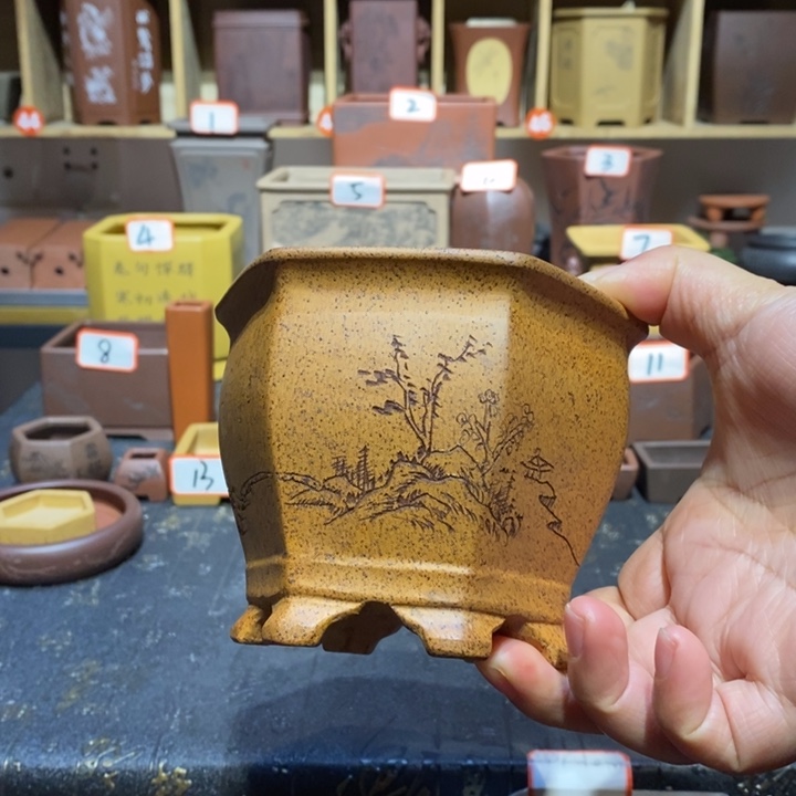 紫砂花盆紫砂文化