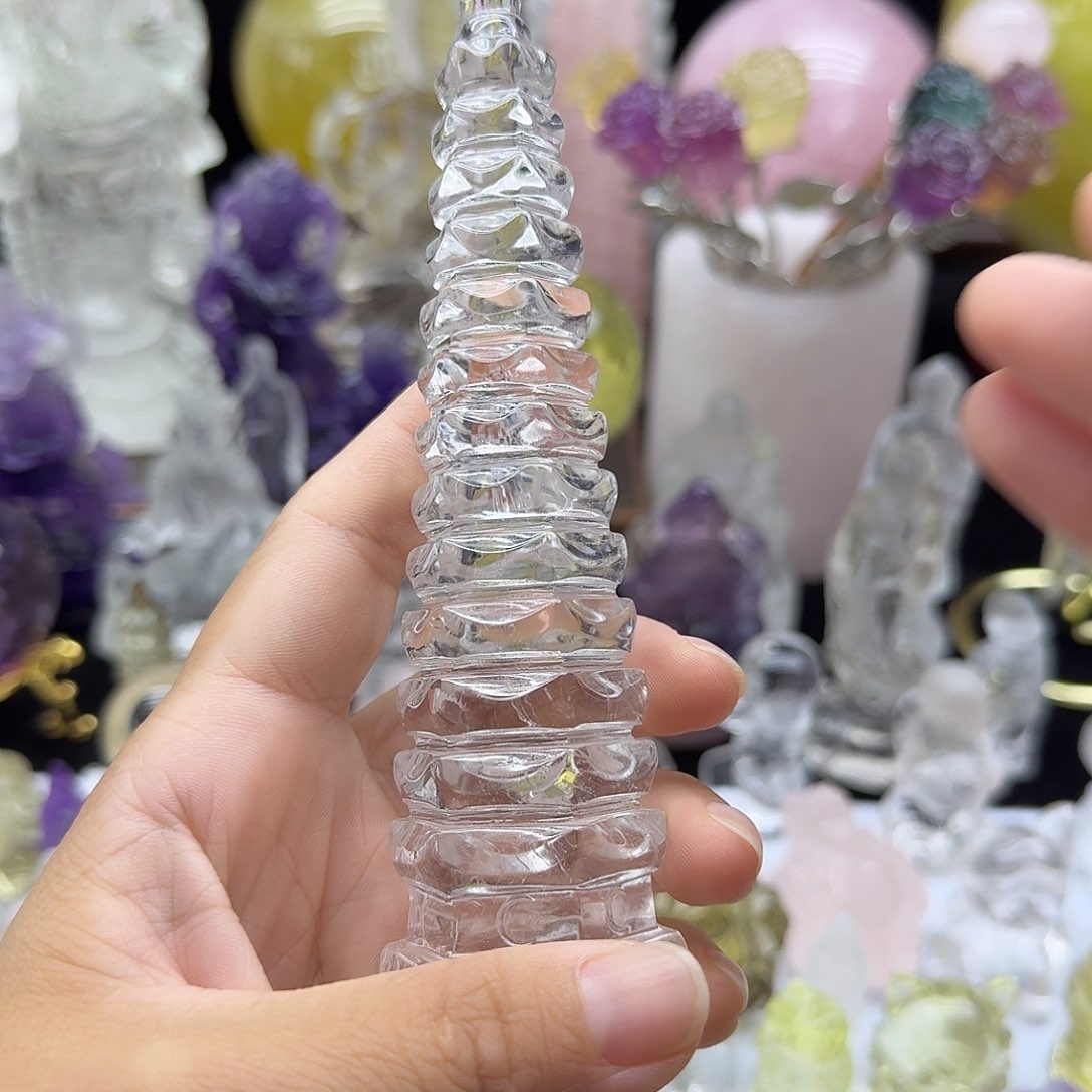 水晶摆件未镶嵌水晶落****8