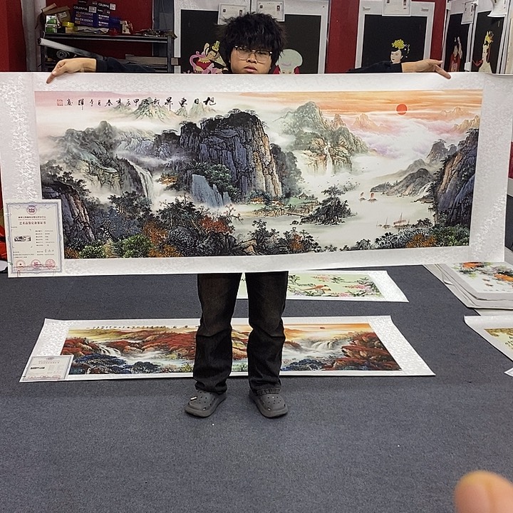 小鱼美术作品欣赏