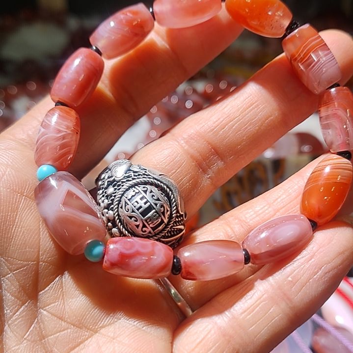 玛瑙/玉髓手链未镶嵌