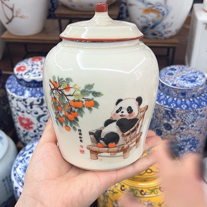 瓷片茶叶罐罐罐罐罐呀呀呀