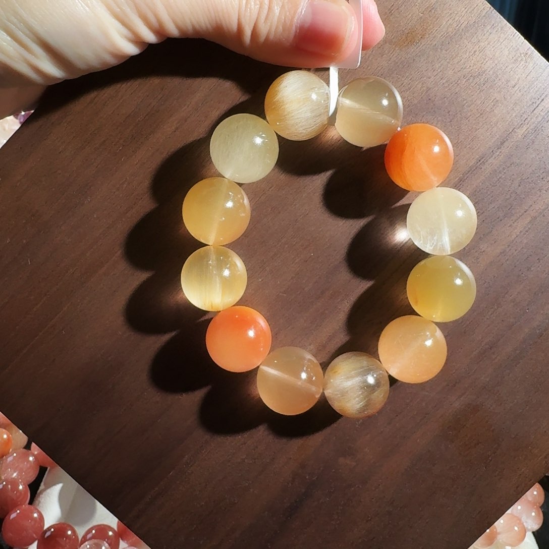 未镶嵌手串水晶星**睡天然水晶水晶手串星星不睡17+