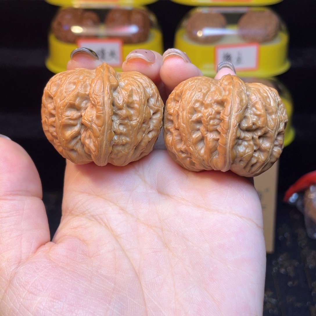 文玩核桃把件元宝41