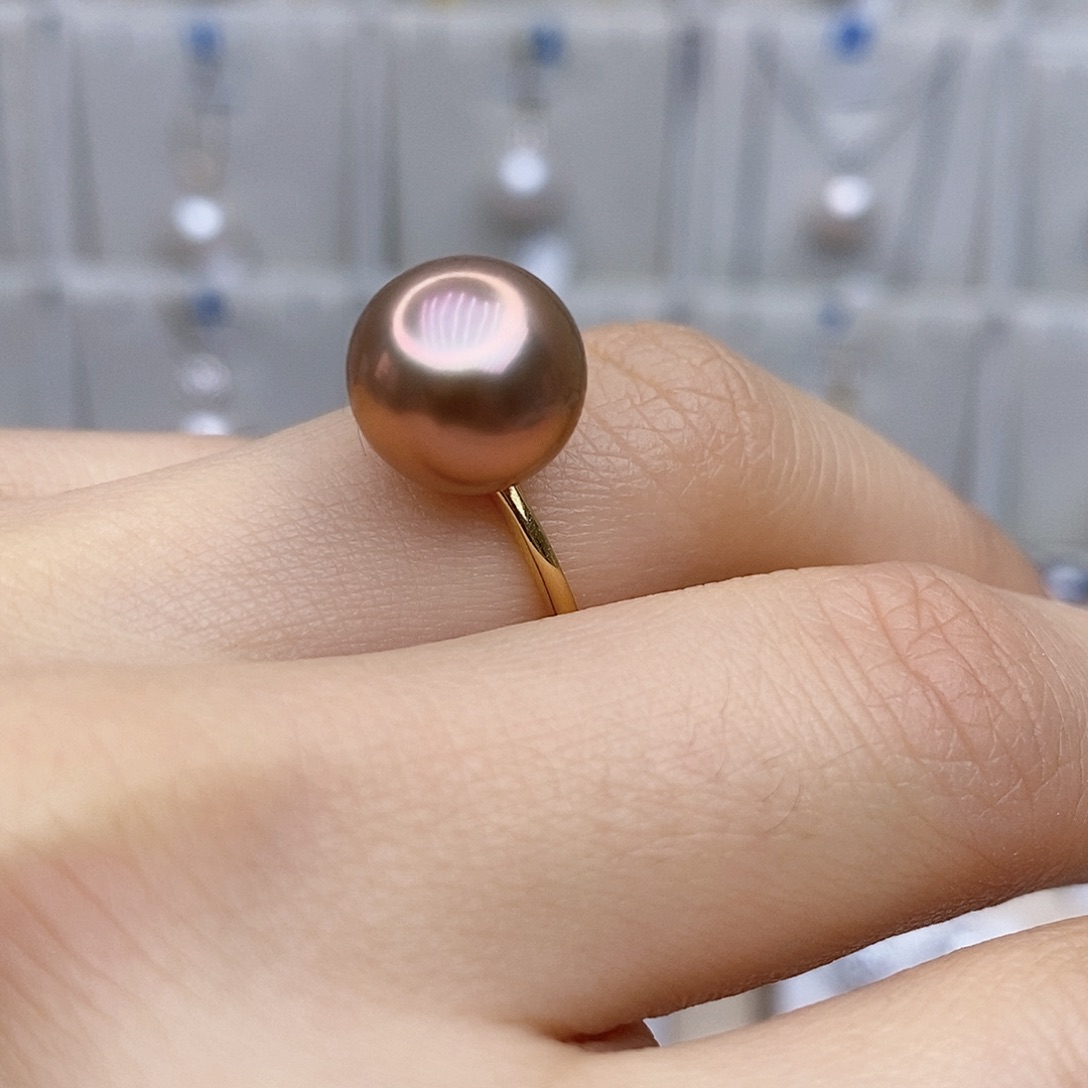 淡水珍珠颈饰银S925镶嵌