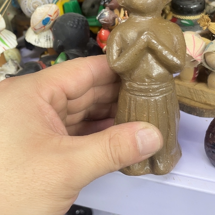 糖***半摆件老讷精品陶摆件