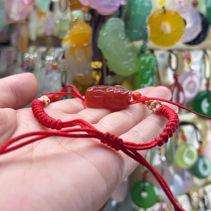 梦***配玛瑙/玉髓未镶嵌颈饰