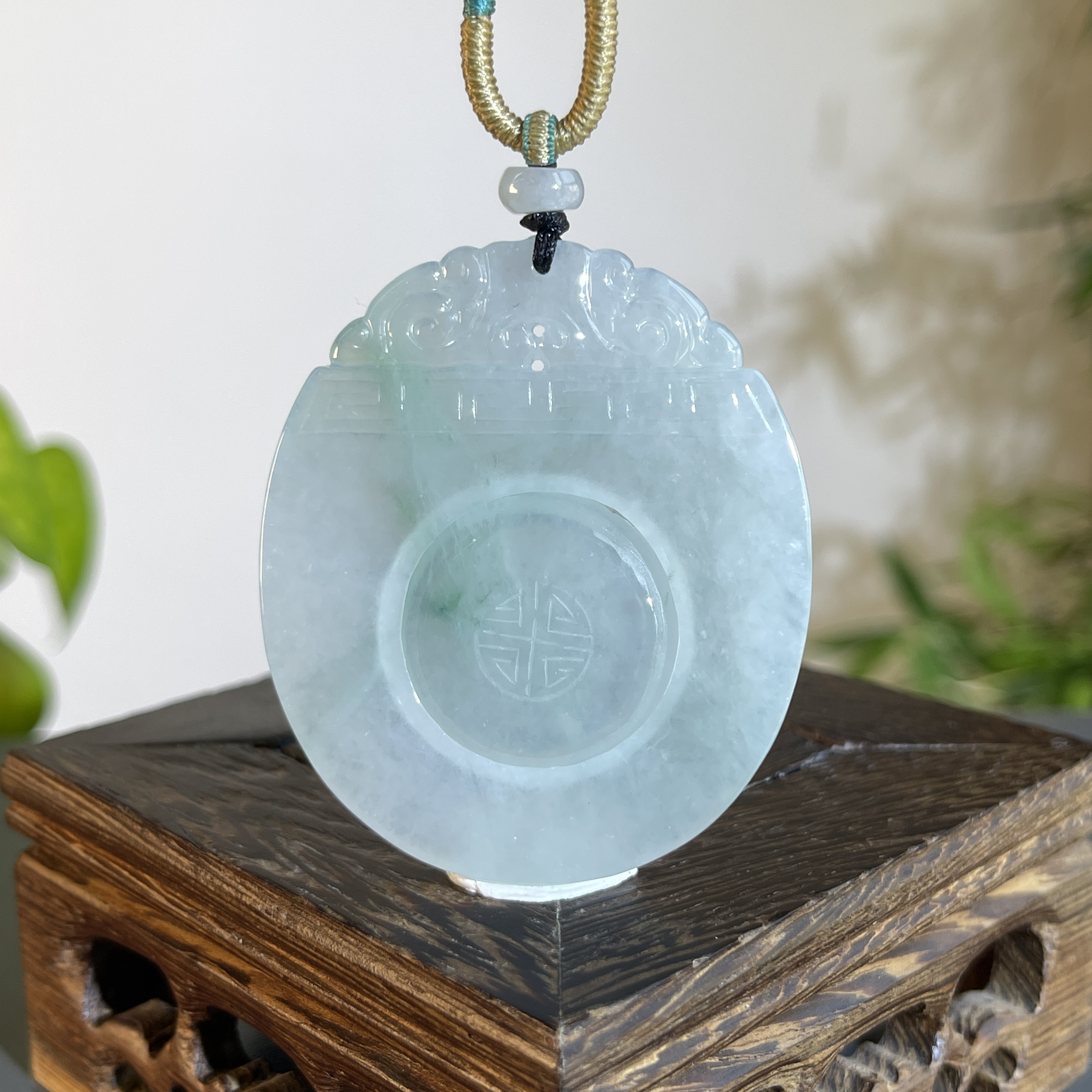 JXW17-93 天然缅甸A货翡翠 时来运转