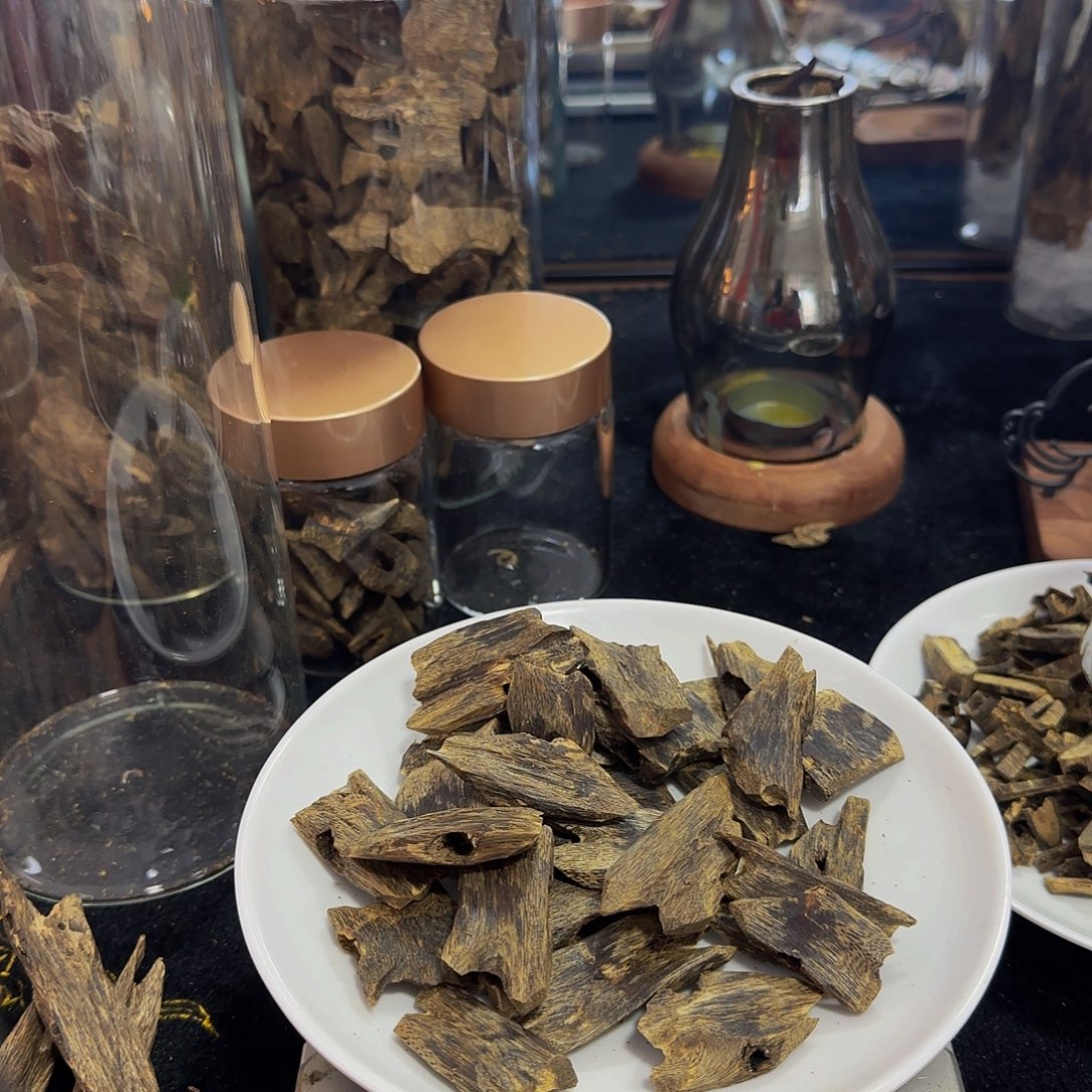 沉香碎屑沉香精品乌身醇化料105克