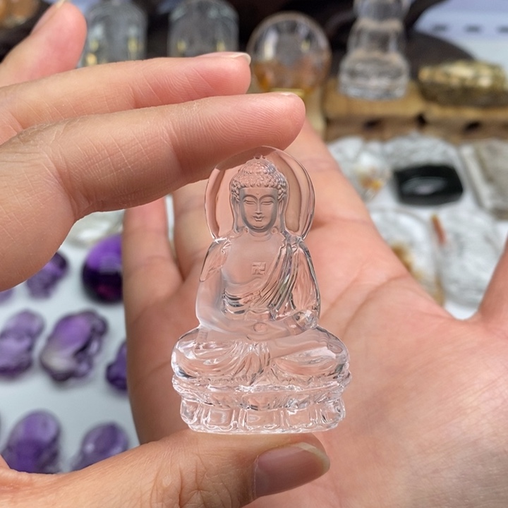 水晶颈饰未镶嵌天**然定制