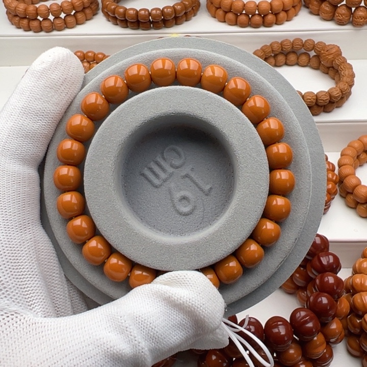 学***梯猴头核桃手串小老行