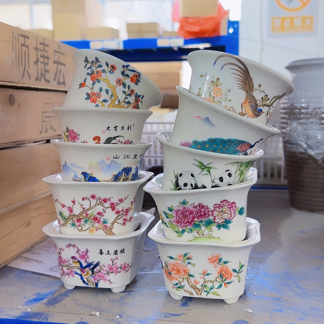 陶瓷花盆特价上新