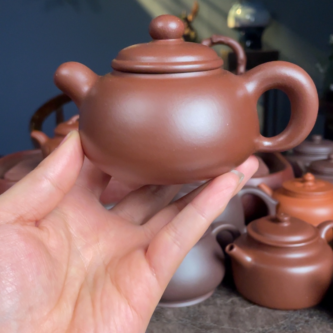 奋***逗茶壶紫砂半手工18597