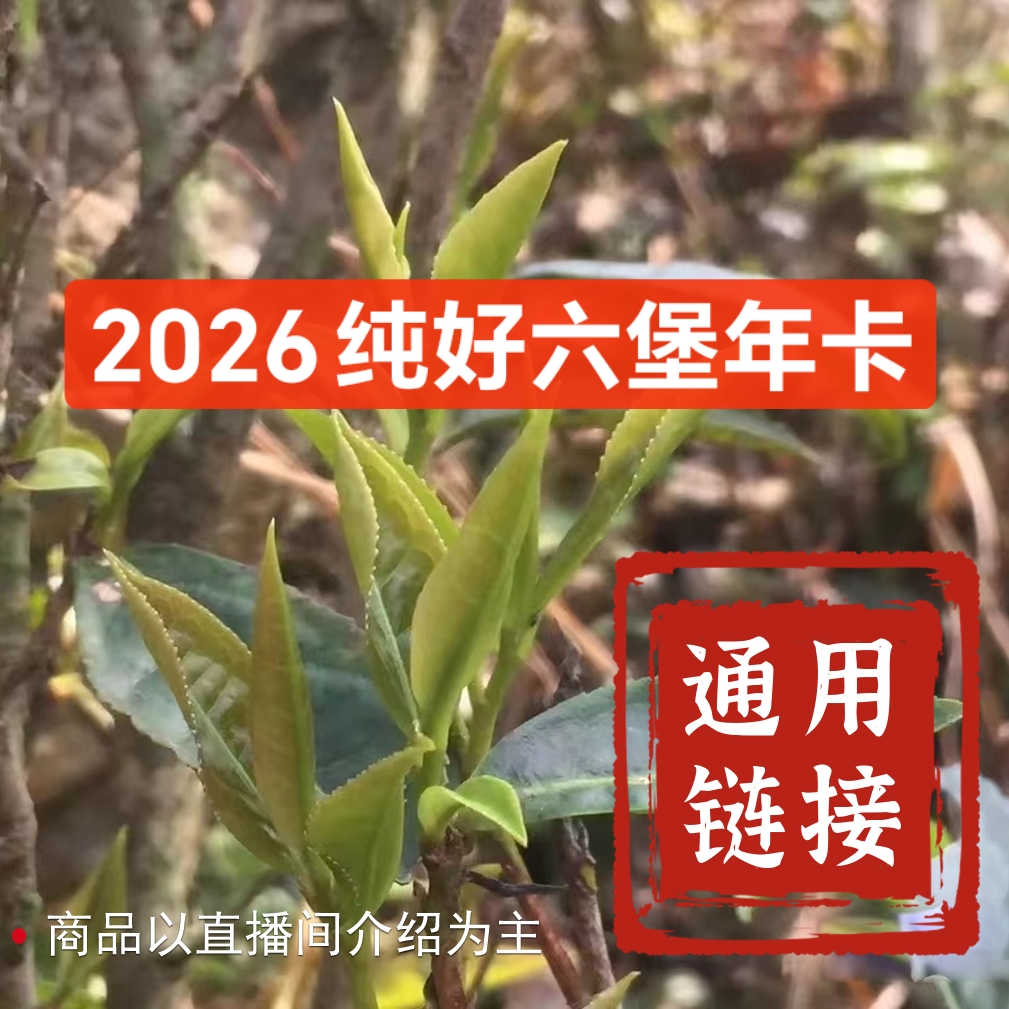 （2026年纯好六堡金卡合集）详情见产品介绍 纯好六堡茶 广西黑茶