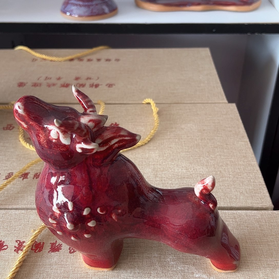 摆件郑家钧窑摆件