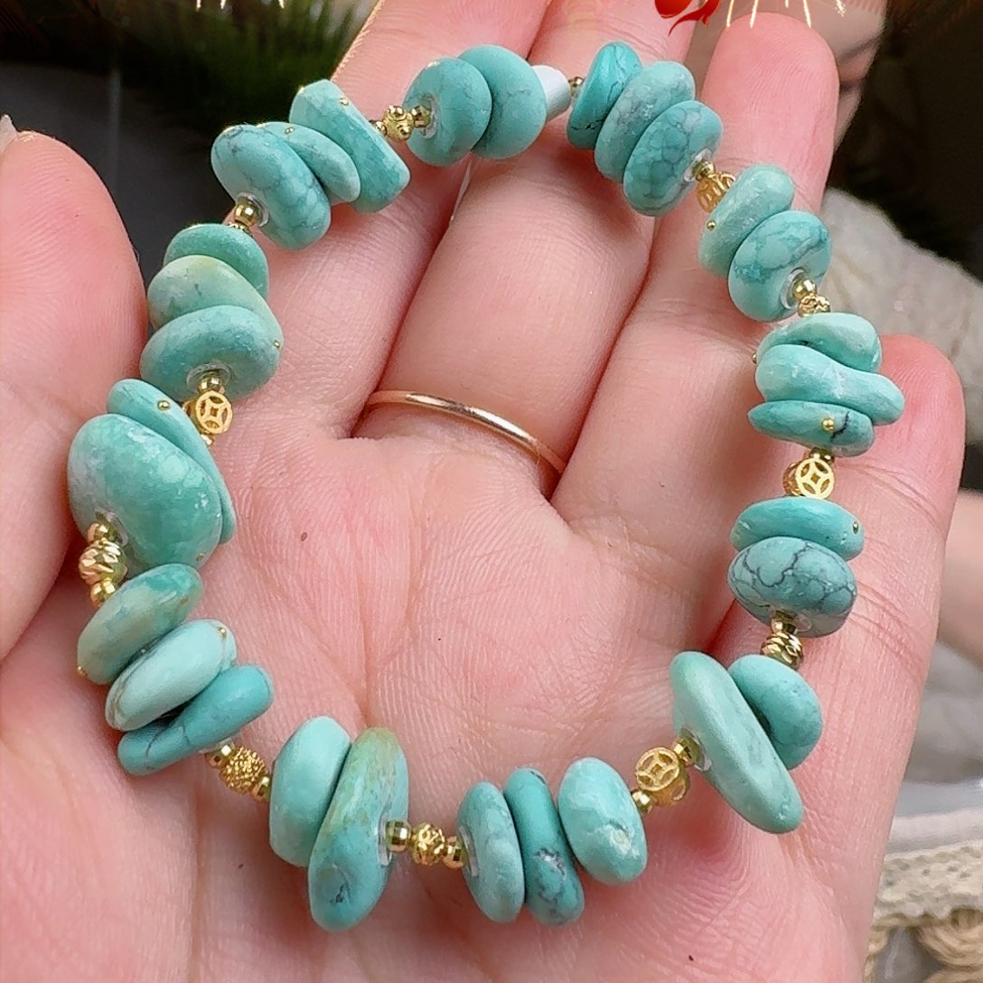 绿松石珠宝奇石未镶嵌