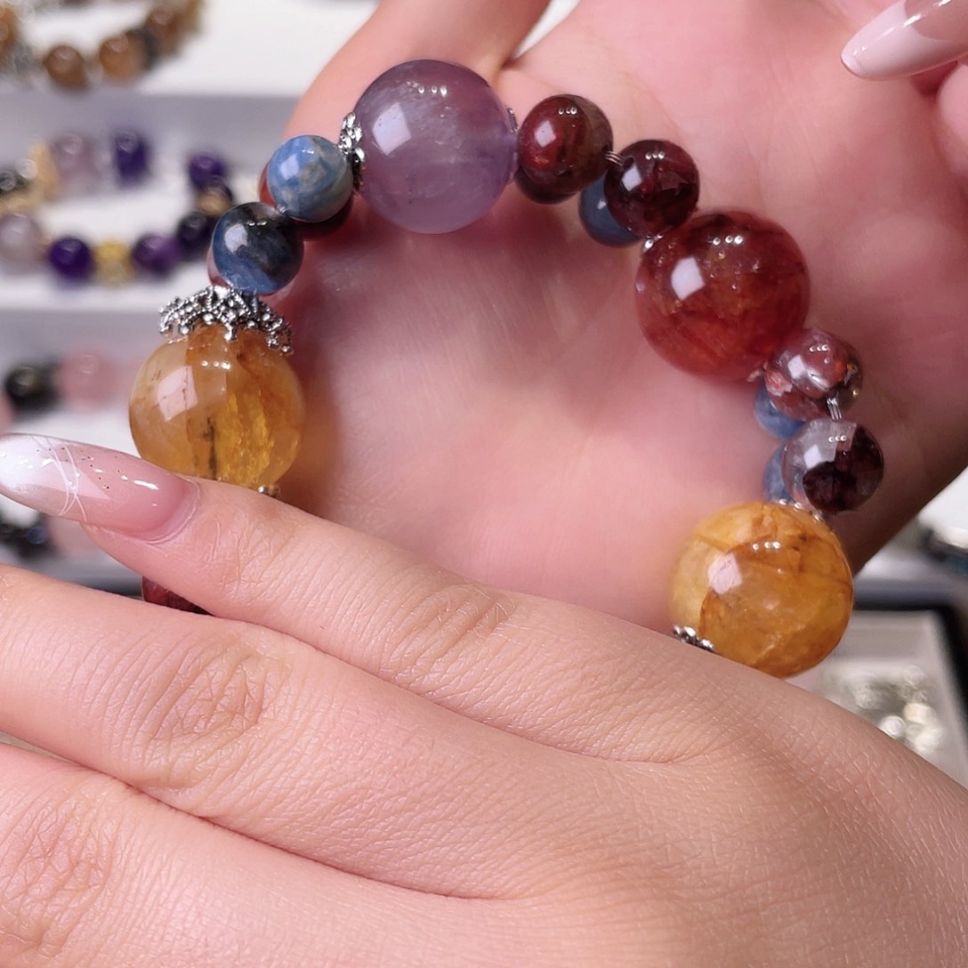 水晶手链合金1***5尺寸